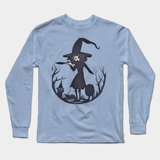 witch design Long Sleeve T-Shirt